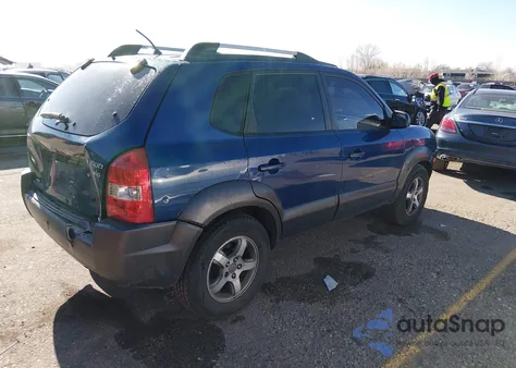 2006 Hyundai Tucson Gls/Limited из США, поврежденный, VIN KM8JN72D16U332329